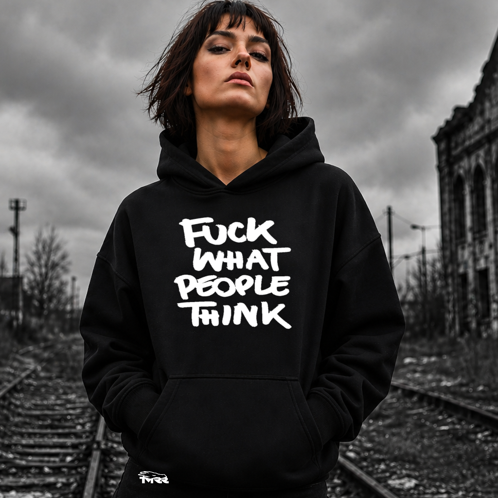 Hoodie femme People Think